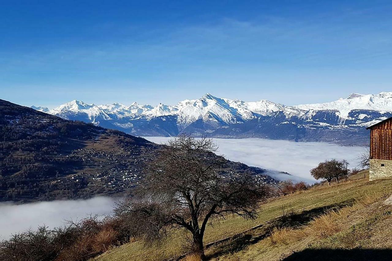 La Chaumiere D'Herens Vernamiège المظهر الخارجي الصورة